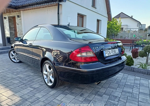 Mercedes-Benz CLK cena 30900 przebieg: 216359, rok produkcji 2008 z Witkowo małe 631